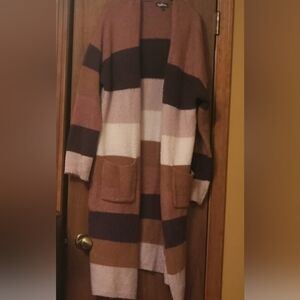 Freshman Multicolor Striped Cardigan